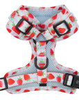 Sassy Woof Adjustable Harness - I Woof You Berry Much [CLEARANCE] - Henlo Pets