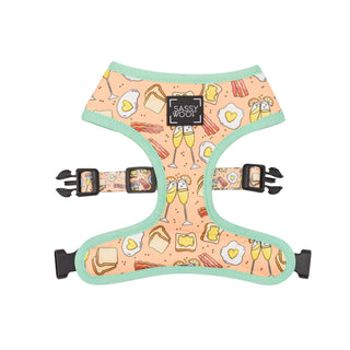 Sassy Woof Reversible Harness - Let's Brunch [CLEARANCE] - Henlo Pets