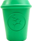 SodaPup - Green Coffee Cup Chew Toy - Henlo Pets
