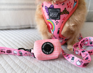 Sassy Woof - Dolce Rose Waste Bag Holder - Henlo Pets