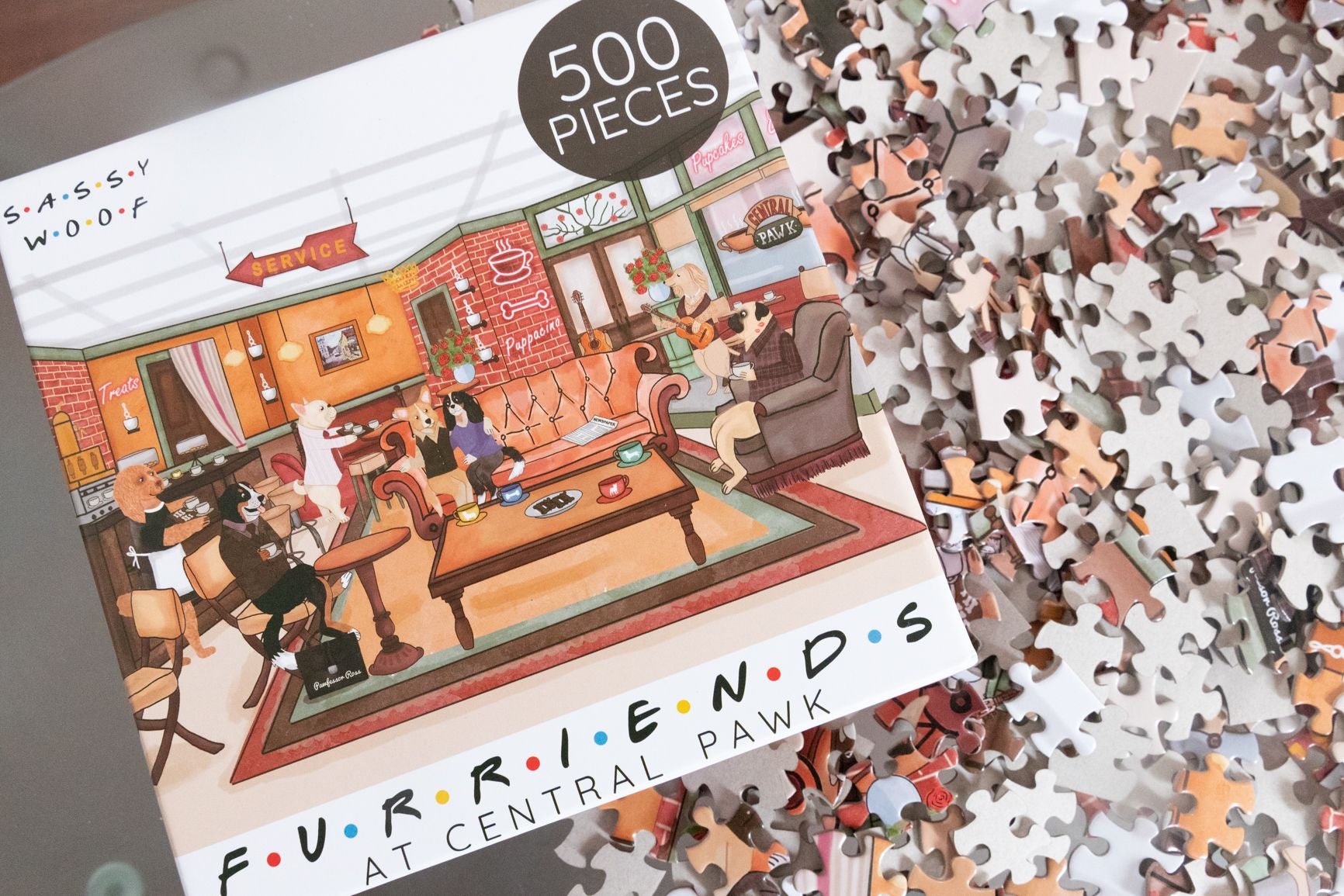 Furriends Puzzle 500 Pieces - Henlo Pets